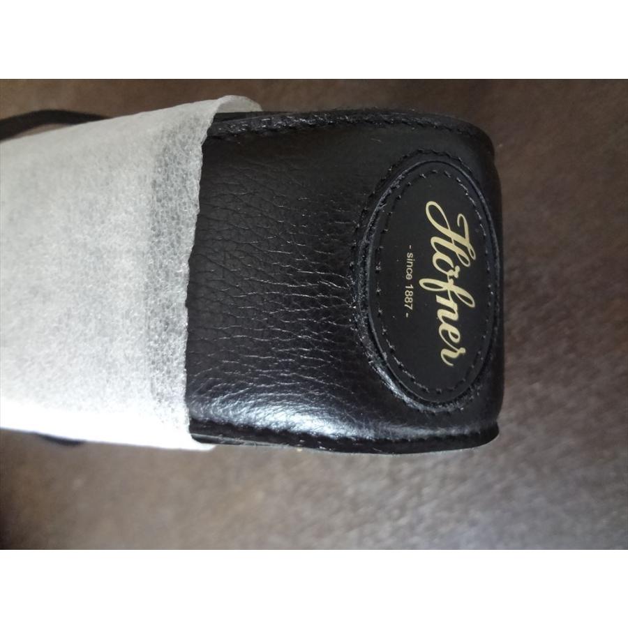 Hofner H65/72BK Padded Leather Strap Black ヘフナー ギター用 レザー ストラップ 黒 H65