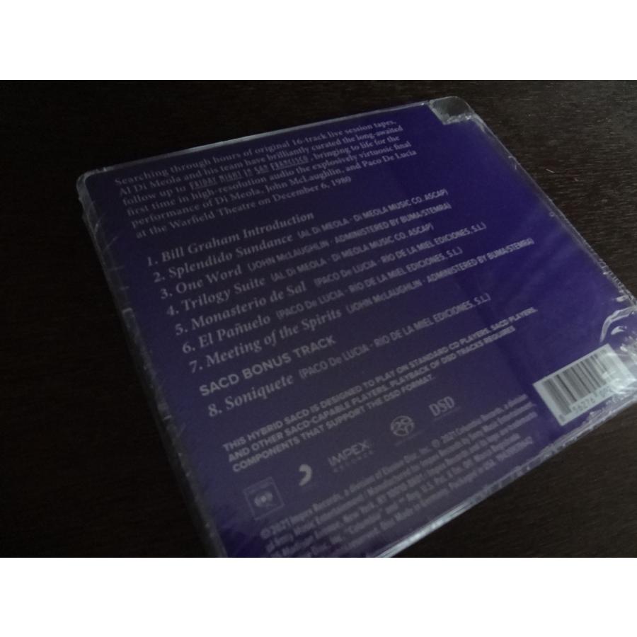 SACD AL DI MEOLA Saturday Night In San Francisco |  | 01