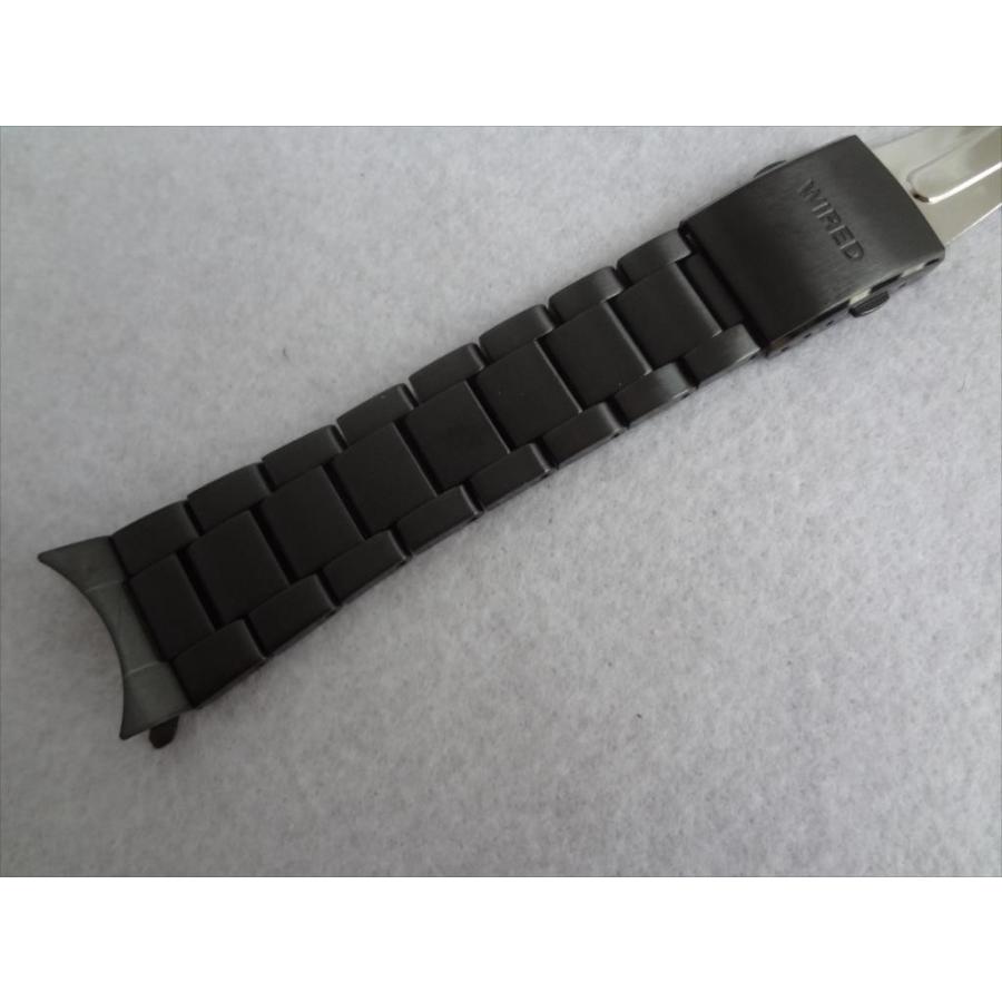 Seikoワイアード WIRED純正バンドAGAW421用ステンレスベルト22mm