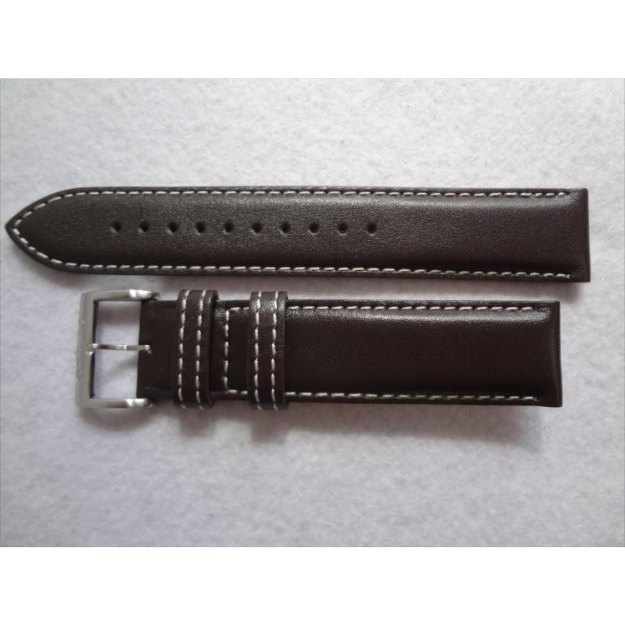 SEIKO 純正 レザーベルト 20mm SSC013, V172-0AC0用 腕時計バンド 茶色