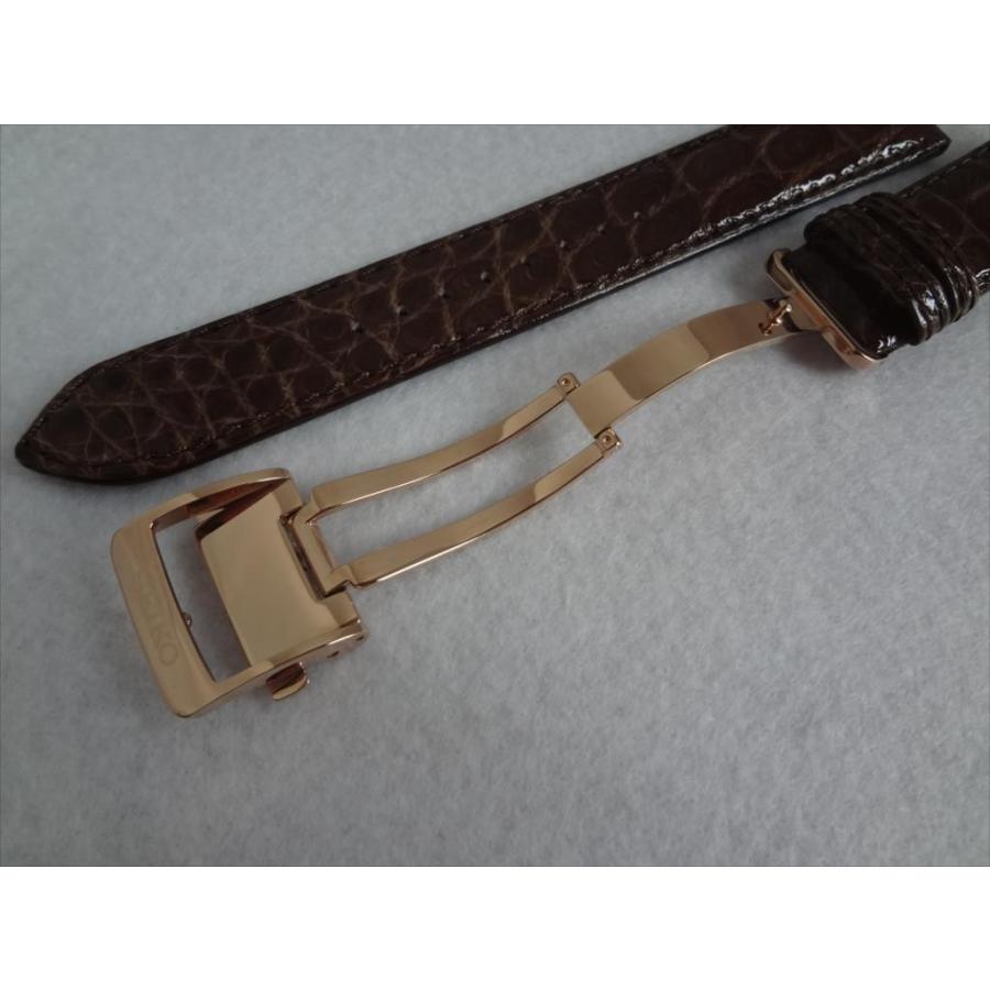 SEIKO純正バンド プレザージュ SARD006用 20mm レザーベルト