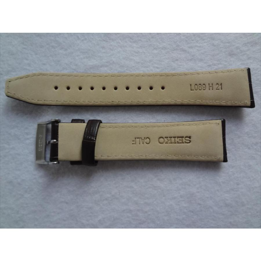 SEIKO 純正 レザーベルト 20mm 7T04-0AE0 SPC116P1 SRP705K1 4R35-00P0