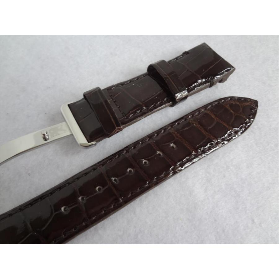 Seiko 純正 BRIGHTZ バンド SDGC025 6R21-00W0用 クロコダイル 腕時計