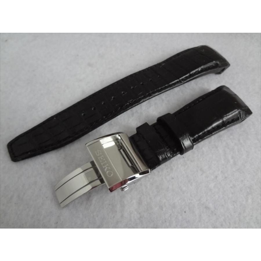 SEIKO 純正 腕時計バンド アストロン クロコダイル レザーベルト SEIKO 純正 腕時計バンド アストロン クロコダイル レザーベルト