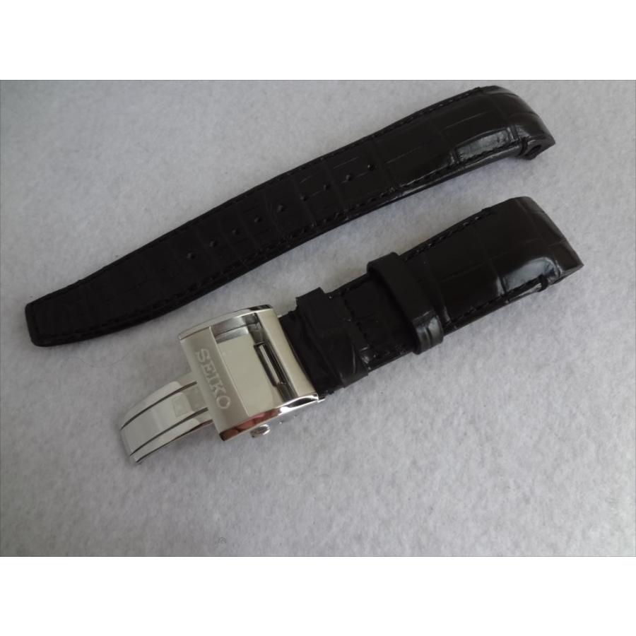 SEIKO 純正 腕時計 バンド アストロン クロコダイル レザー SEIKO 純正 腕時計 バンド アストロン クロコダイル レザー