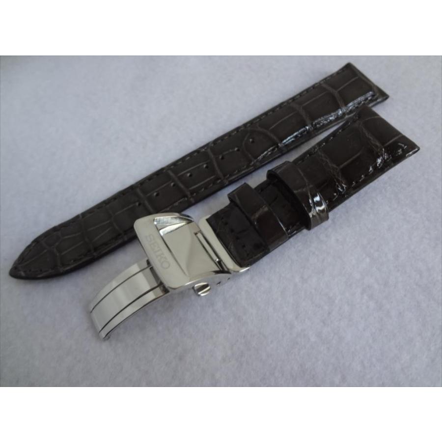 SEIKO純正 ドルチェ&エクセリーヌ SADA039用 クロコダイル革 SEIKO純正 ドルチェ&エクセリーヌ SADA039用 クロコダイル革