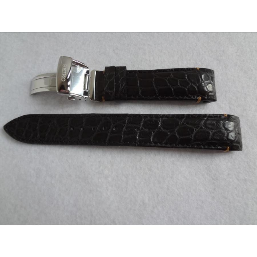 SEIKO 純正 ブライツ SAGA221 8B92-0AP0用 クロコダイル革バンド SEIKO 純正 ブライツ SAGA221 8B92-0AP0用 クロコダイル革バンド