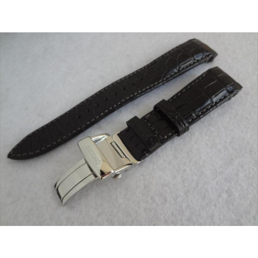 SEIKO 純正 腕時計 レザーベルト ブライツ SAGA251 8B63-0AL0 用 SEIKO 純正 腕時計 レザーベルト ブライツ SAGA251 8B63-0AL0 用