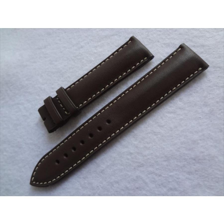 Longines ロンジン 純正 レザーベルト 19mm 腕時計 バンド 茶 茶色