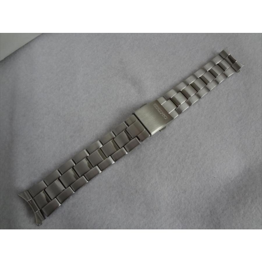 【未使用】SEIKO 時計バンド 20mm ステンレスブレス 海外モデル Seiko純正7T92-0MV0,7T92-0MF0用ステンレスバンド20mmベルト : パーツ
