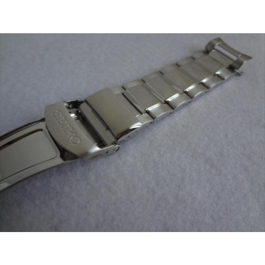 Seiko 純正 20mm ベルト SSC015PC, V175-0AD0用 腕時計ステンレス