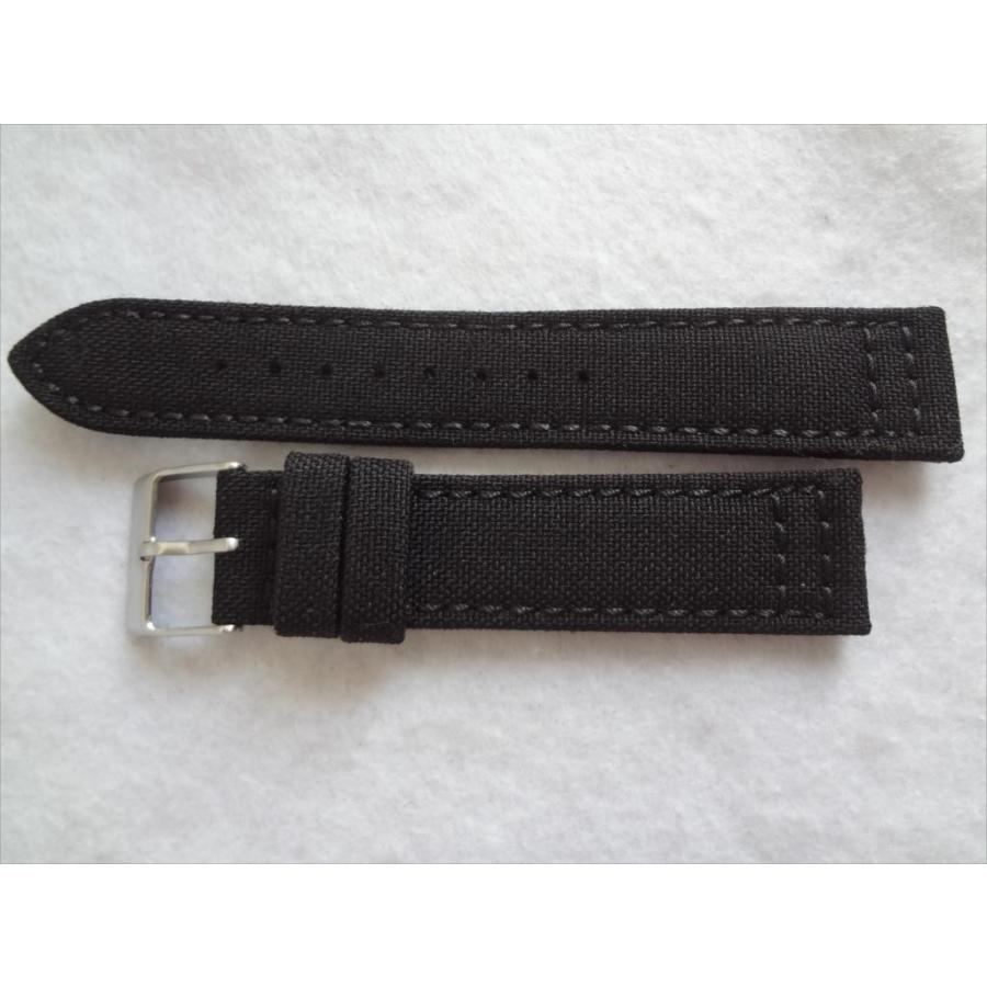 腕時計バンド 20mm コーデュラ CORDURA(ナイロンより耐久性、強度あり