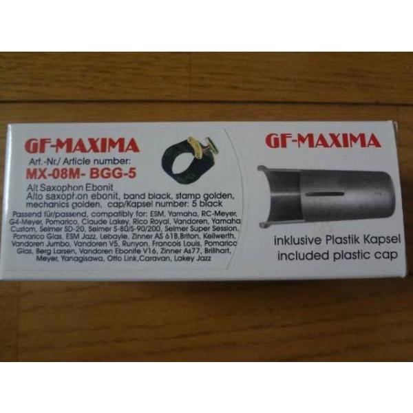 GF MAXIMA アルトサックス用リガチャー 08M ¥11,220 GF-SYSTEM アルトサックスリガチャー GF-MAXIMA MX-08M-BGG-5 Berg