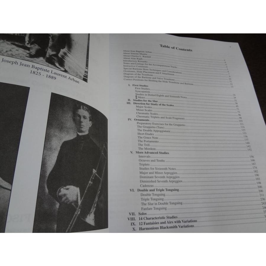 輸入楽譜 アーバン トロンボーン バリトン 教本 教則本 金管 スコア