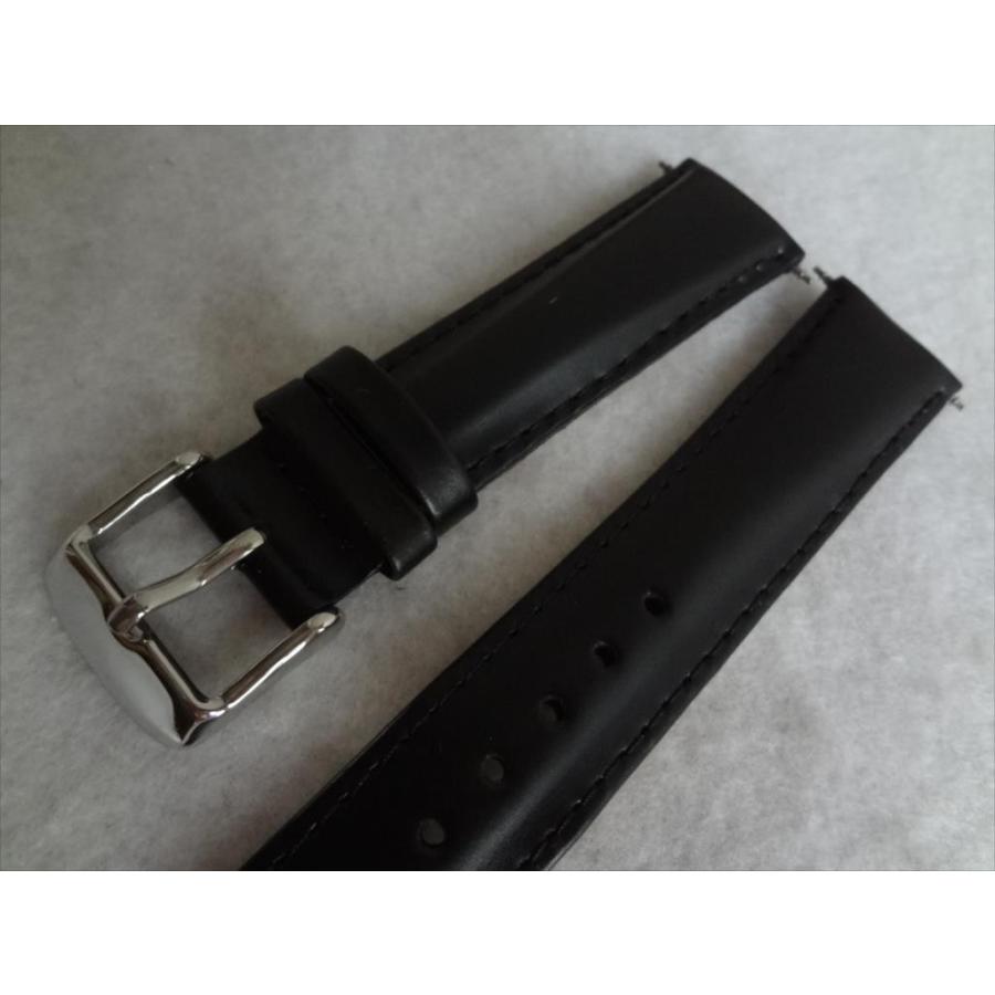 TIMEXタイメックス純正本革レザーベルト20mm腕時計バンド黒