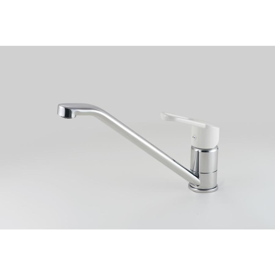 パナソニック水栓金具混合水栓泡沫吐水一般地使用 QS02FRBNA パナソニック QS02FRBNA 水栓泡沫一般地用ホワイト キッチン水栓 ※受注