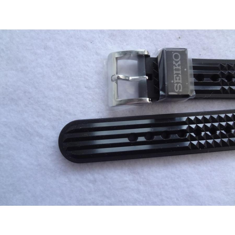 取り寄せ SEIKO 純正 SBEX007 SBDX031 用 シリコンバンド 19mm 腕時計