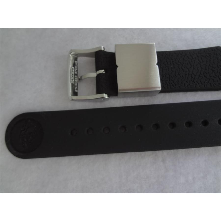 SEIKO 純正 腕時計バンド SBEQ001用 ベルト 22mm 黒 ブラック : パーツ