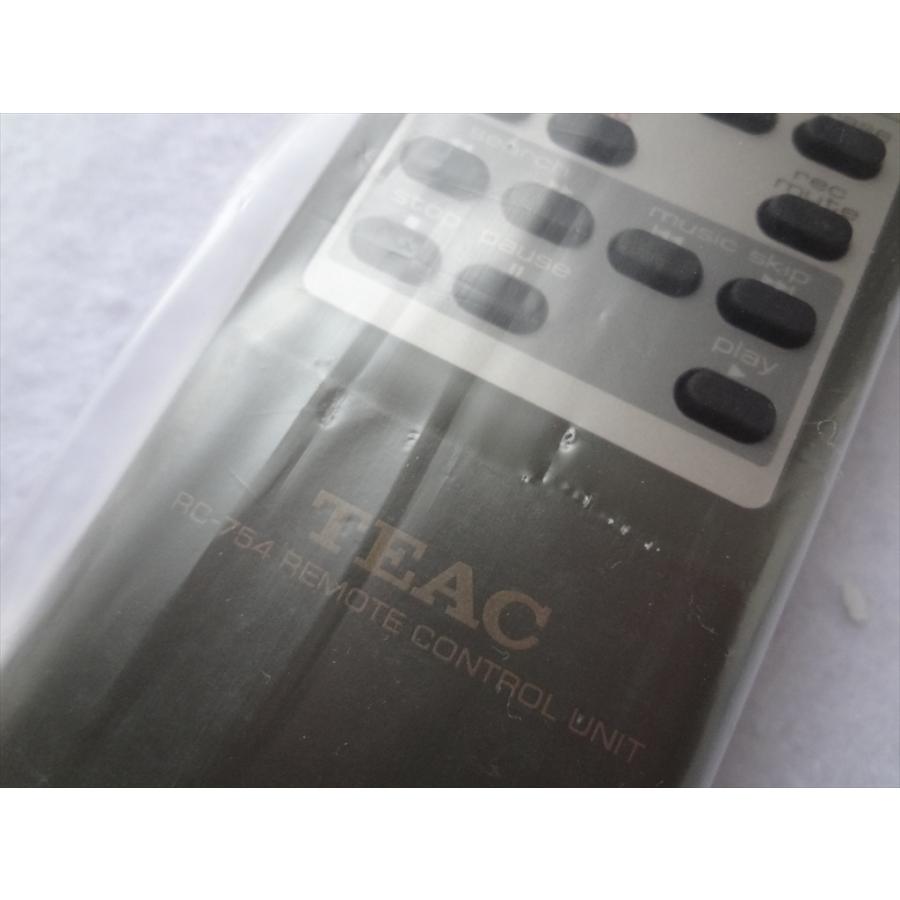 ティアック CDプレーヤー RW-800 等用 リモコン RC-754 : パーツワイド