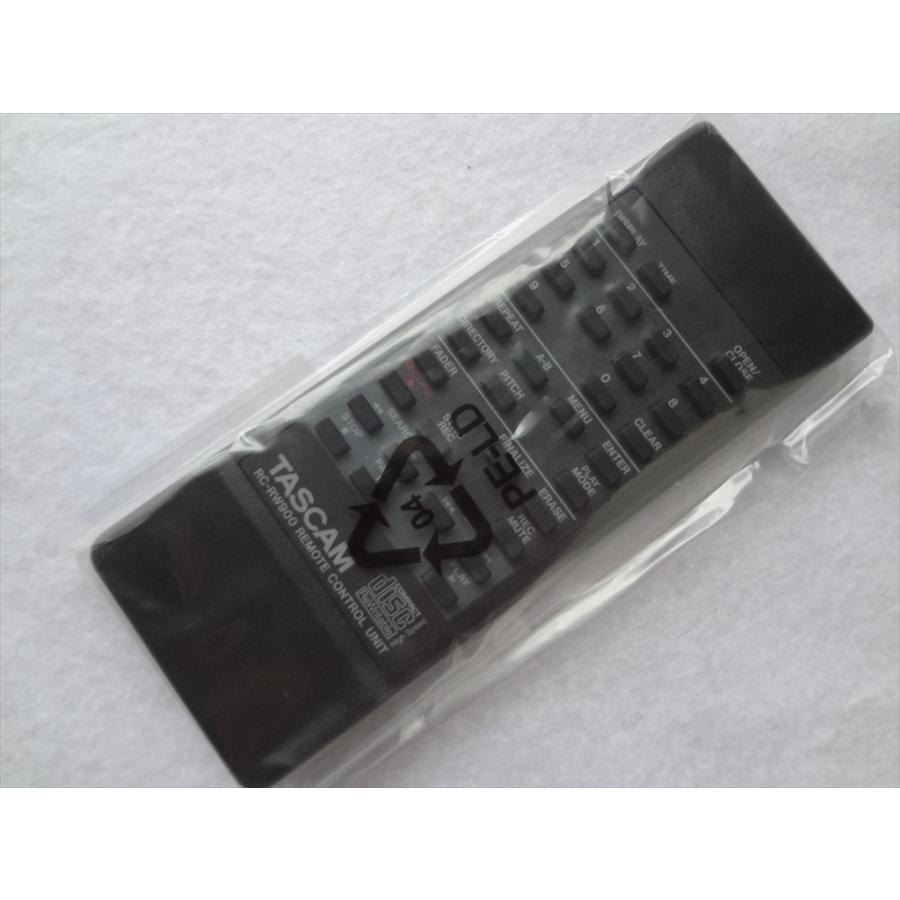 TASCAM 純正 リモコン RC-RW900 業務用CDレコーダー CD-RW901MK2用