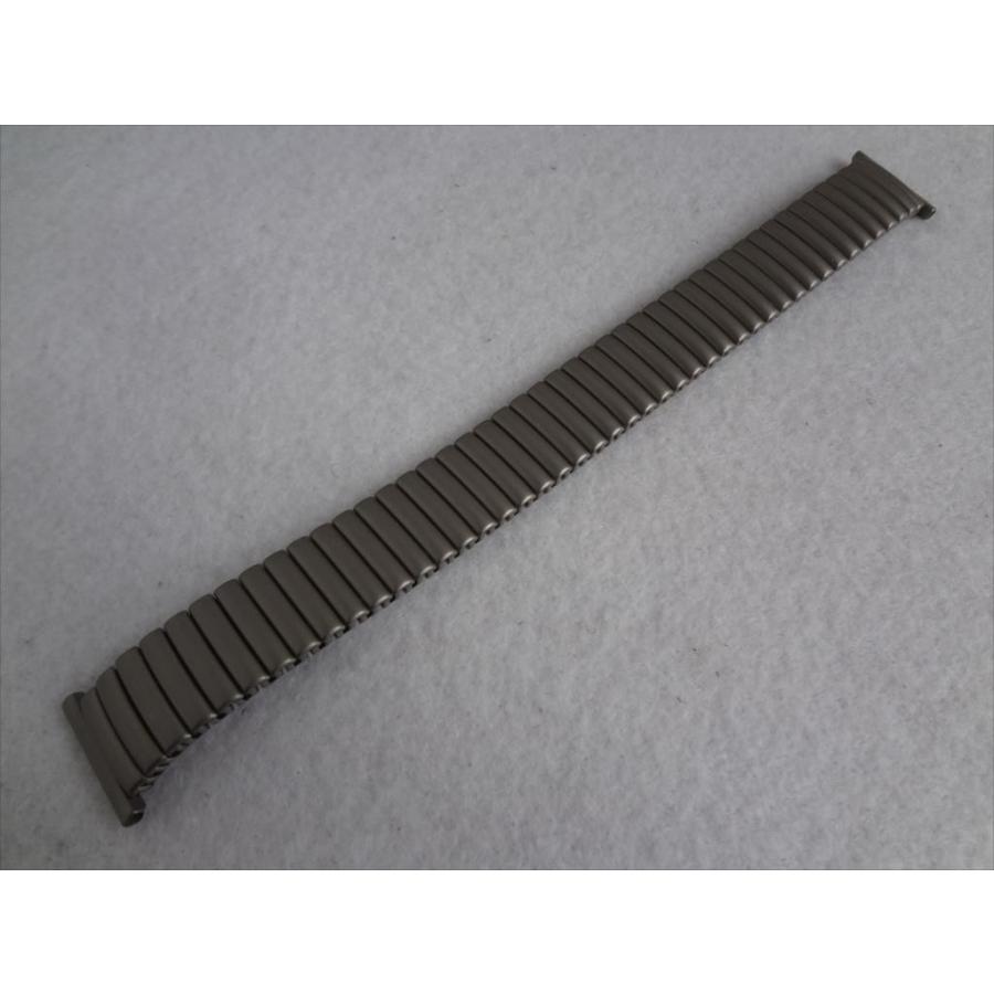 ドイツ製ROWI チタン 18mm 伸縮 蛇腹バンド Titanium チタニウムベルト