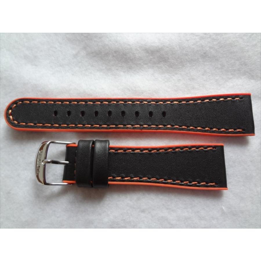 Timex 22mm 純正 時計バンド T2M428用 腕時計レザーベルト