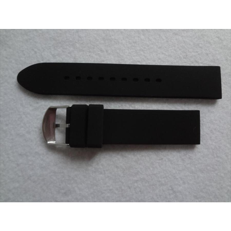 Timex タイメックス 純正 バンド T2P184用 ラバーベルト 20mm 黒