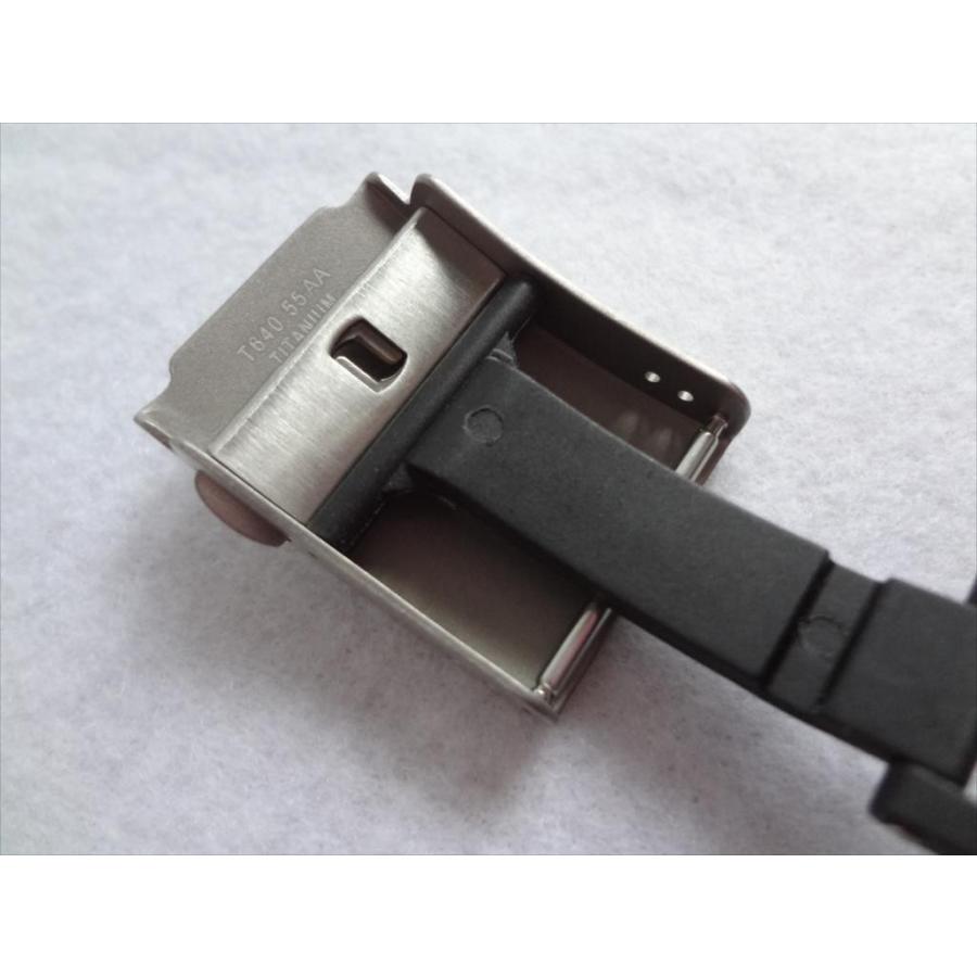 ティソTissot純正チタニウムTitanバックル 20mm チタン : パーツワイド