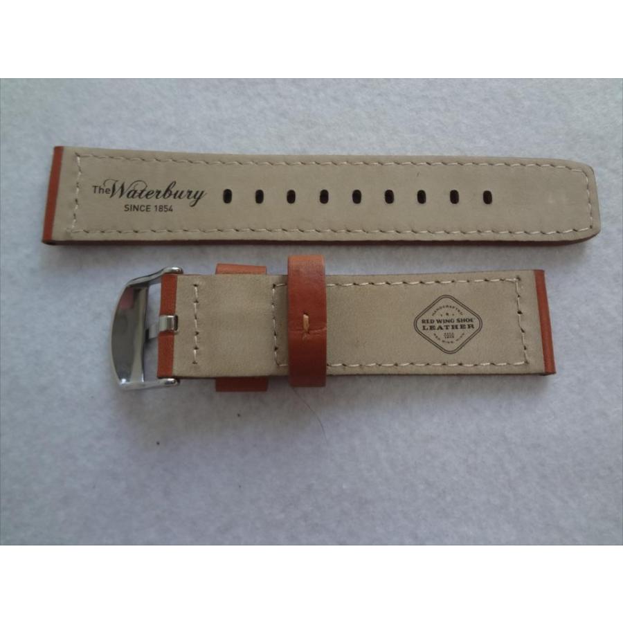 Timex純正バンドTW2P84300用 22mm Red Wing Shoe Leather 腕時計交換