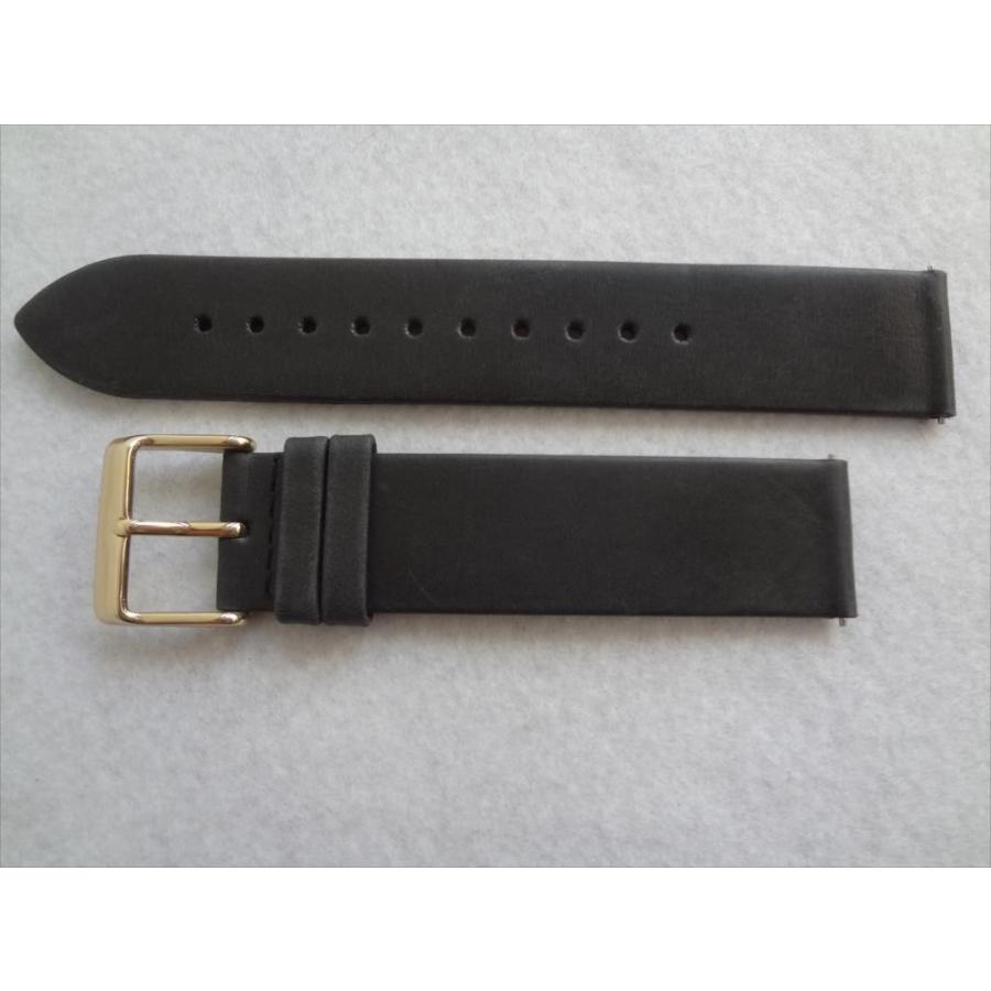 Timex 純正 バンド TW2R26000用 20mm 腕時計 交換 レザーベルト 黒