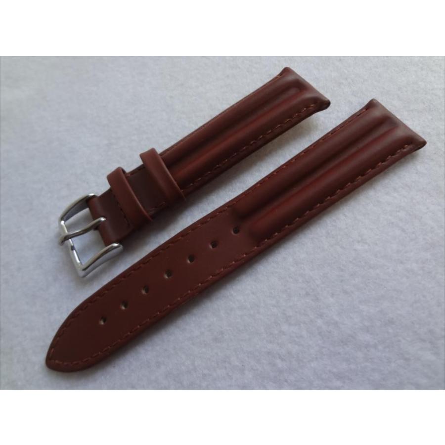 TIMEX タイメックス 純正バンド 19mm レザーベルト 茶 茶色 ブラウン