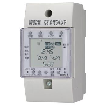 大崎電気工業 TYE6-2WS/DA 電子式プログラムタイムスイッチ : パーツ