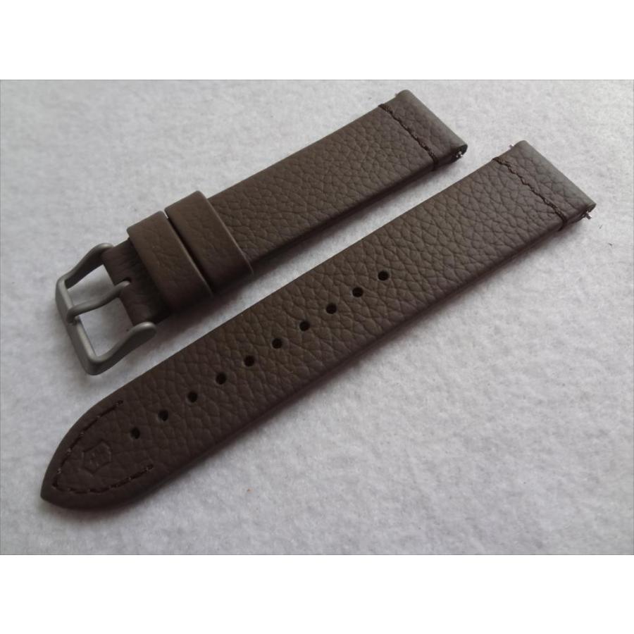 Victorinox Swiss Army 純正レザーベルト 腕時計バンド 21mm 茶 茶色