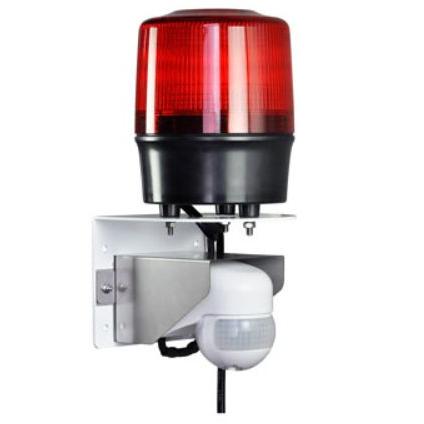 日惠製作所 VL12R-100BPR/UJ LED回転灯 ニコトーチ・120 ［VL12R型