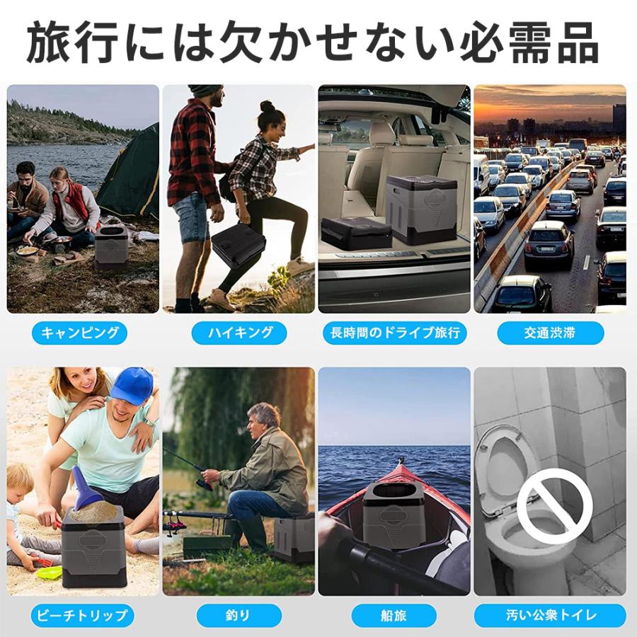 簡易トイレ 携帯トイレ 防災 災害用 折りたたみ式 凝固剤 テント セット 非常用 ポータブルトイレ 処理袋付き 車中泊 介護 キャンプ アウトドア 避難 便器 水洗 |  | 12
