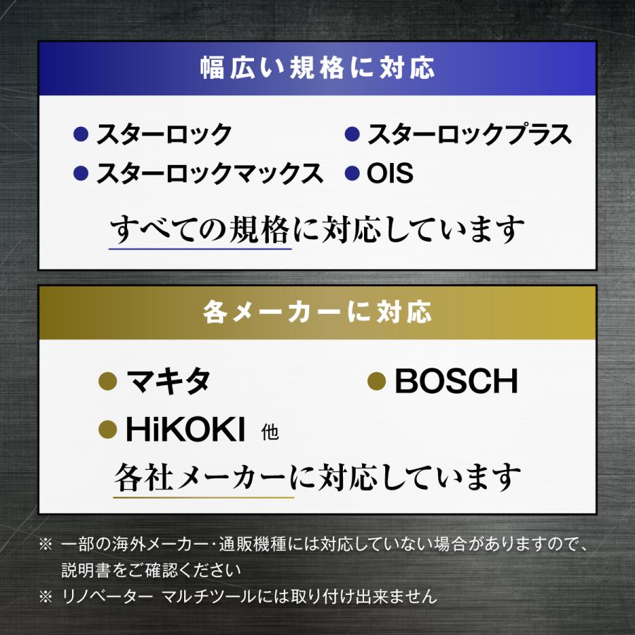 マルチツール 替刃 セット 金属用 木材用 マキタ ハイコーキ 互換 スターロック ボッシュ bosch hikoki 替え刃 カットソー ケース｜edamamestore365｜04