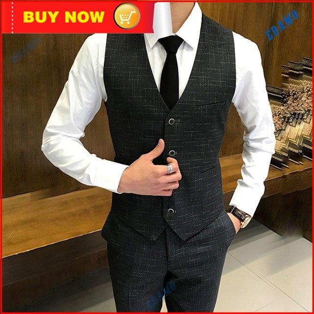 最高級 ベスト パンツ ジャケット 3点セット セットアップ カジュアルスーツ メンズスーツ 3ピーススーツ スーツセット ビジネス 通勤 フォーマル スーツ 冠婚葬祭 紳士服 成人式 無地 メンズスーツ ビジネススーツ