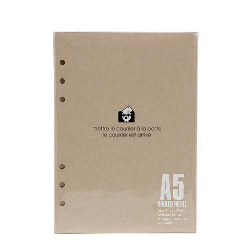 A5 6穴リフィル 100シート 無地 クラフト システム手帳 リフィル ルーズリーフ シンプル 公式通販サイト 0001 A5rf F 04 エトランジェディコスタリカ 通販 Yahoo ショッピング