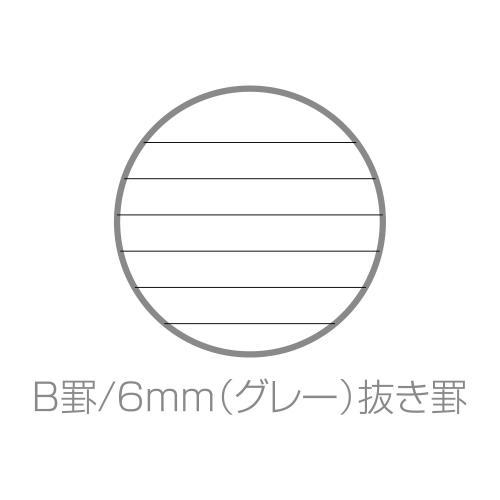 リングノート B6 90シート オレンジ TRP ノート ダブルリング 6mm罫線 シンプル 公式通販サイト 公式通販サイト｜edc｜03