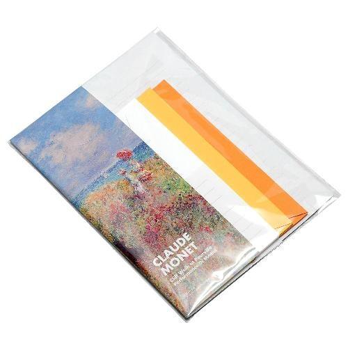 レターセット 洋7封筒 モネ2 PDM ミュージアムグッズ アート 人気アイテム 公式通販サイト 3色セット 【SALE／75%OFF】