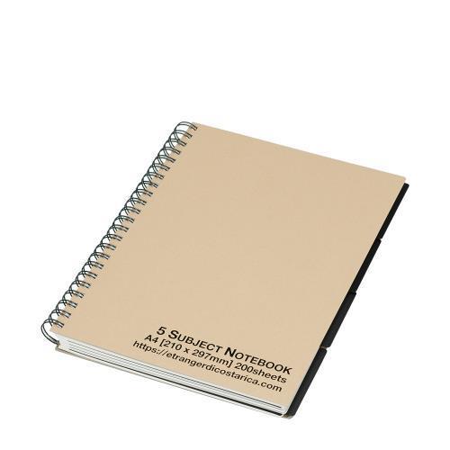 ノート 0シート 罫 6mm Subject 5 インデックス シンプル リングノート サブジェクトノート 公式通販サイト 0001 Sb5 001 エトランジェディコスタリカ 通販 Yahoo ショッピング