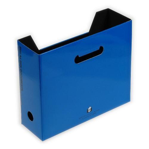 ファイルボックス A4 ブルー SOLID 紙製 収納ボックス シンプル インテリア 公式通販サイト