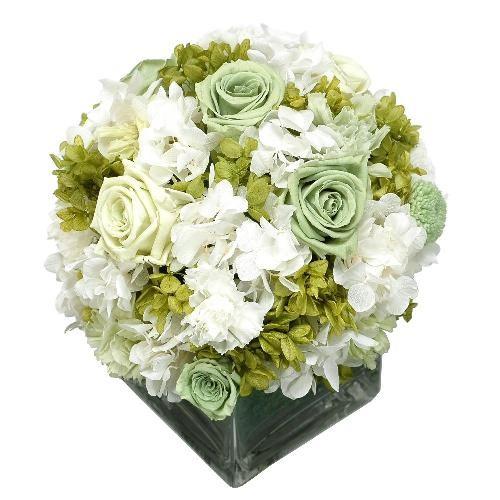 プリザーブドフラワー グリーン Round L プレゼント 仏花 公式通販サイト 0305 Pfr L 004 エトランジェディコスタリカ 通販 Yahoo ショッピング