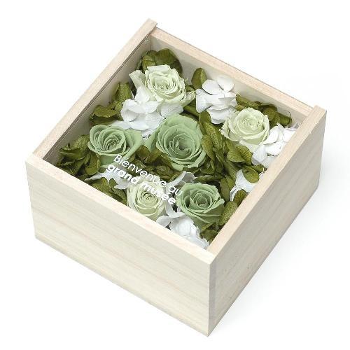 プリザーブドフラワー グリーン Wood S プレゼント 仏花 公式通販サイト 0305 Pfw S 004 エトランジェディコスタリカ 通販 Yahoo ショッピング
