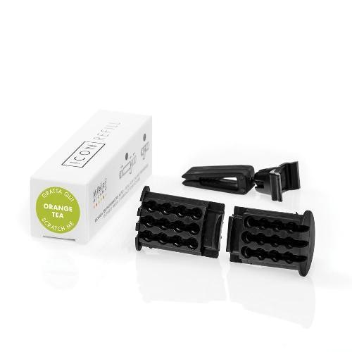 カーディフューザー 詰替用リフィル 人気カラーの オレンジティー カーエアフレッシュナー ミッレフィオーリ 車 公式通販サイト 芳香剤 アロマ Millefiori