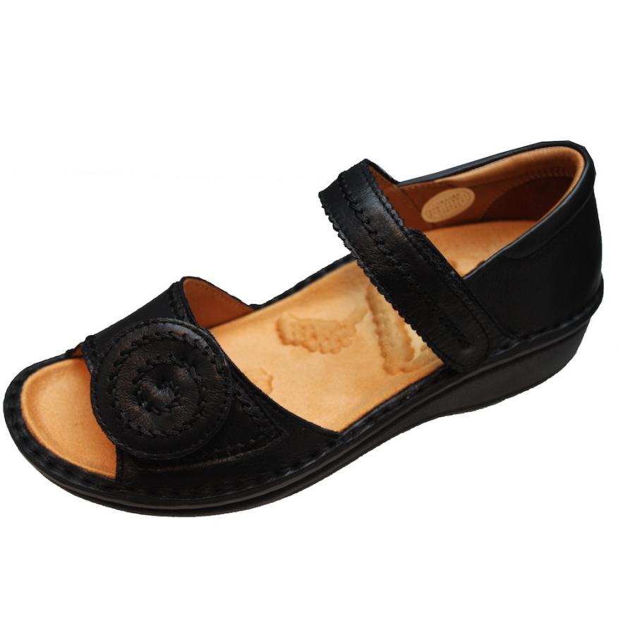 HPS エイチピーエス セール 10959コンフォートシューズ ブラック 靴 本