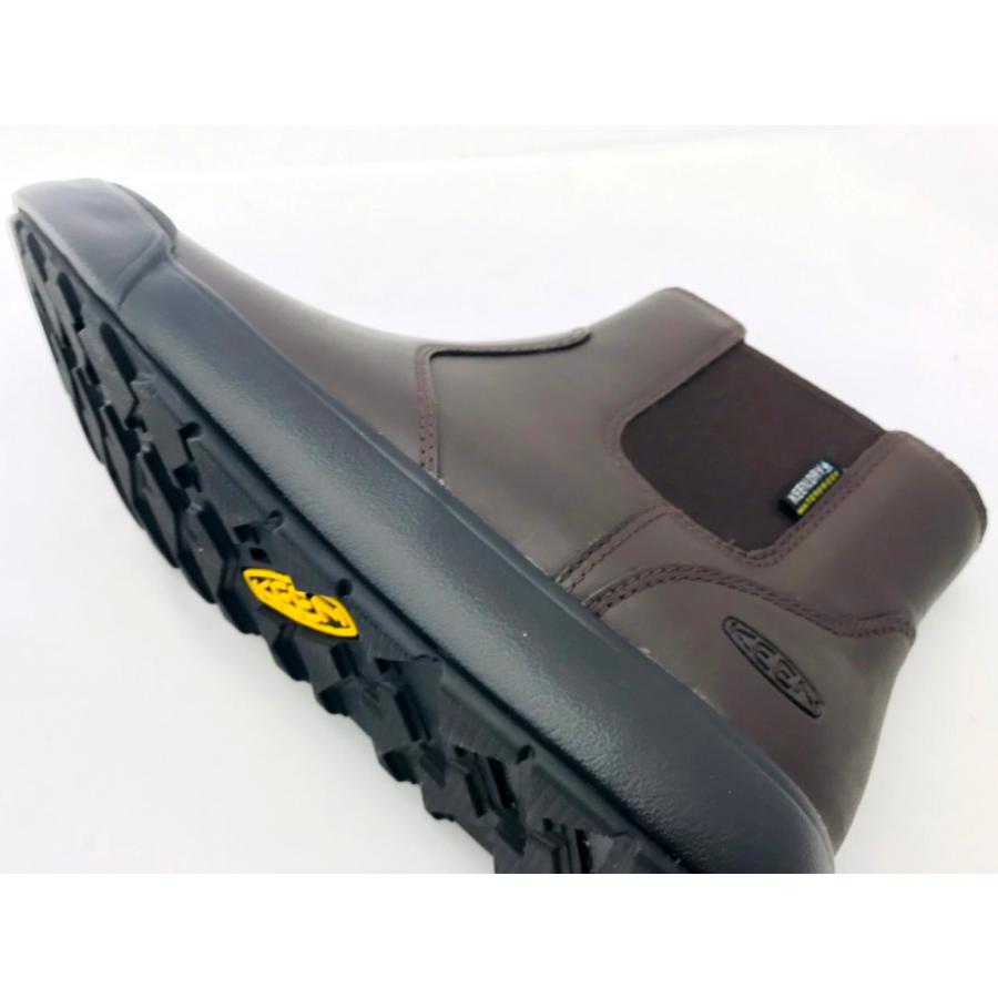 キーン ブーツ エレナ チェルシー Bison Black 23.5 cm ウィメンズ エレナ チェルシー WP 防水ブーツ | Bison/Black