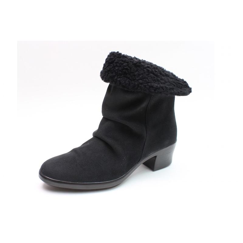 TOP DRY トップドライ TDY3891 ブラックスエード レディース ブーツ