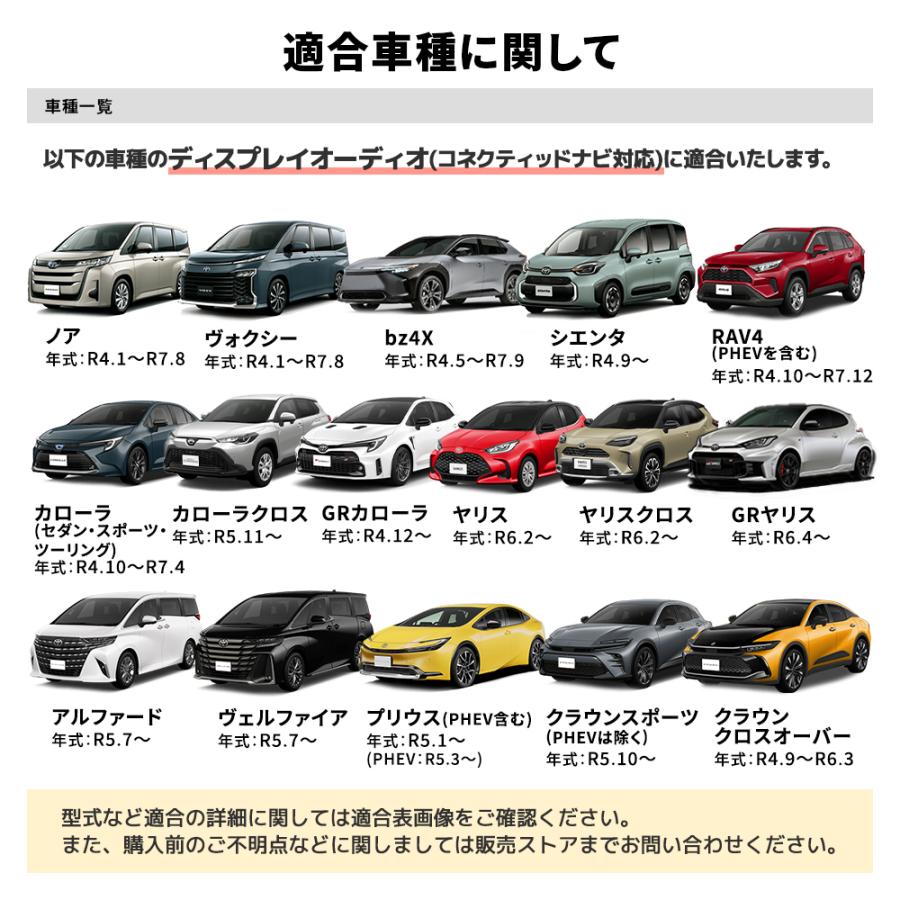 テレビキット TVキャンセラー トヨタ 40系 アルファード ヴェルファイア ノア ヴォクシー シエンタ プリウス ヤリス 走行中テレビ ナビ操作 ビルトイン Dタイプ | トヨタ | 03