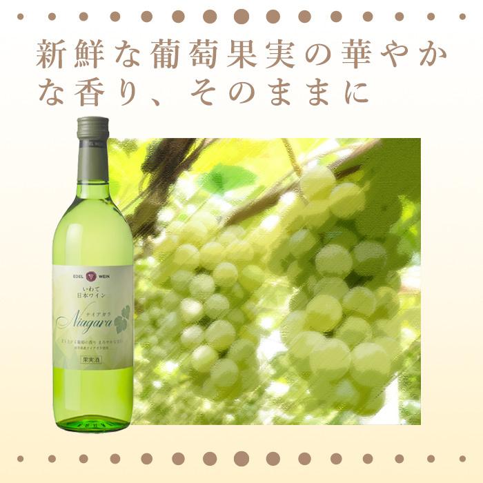 EDEL WEIN 甘口 白ワイン 720ml ナイアガラ 白 スクリューキャップ